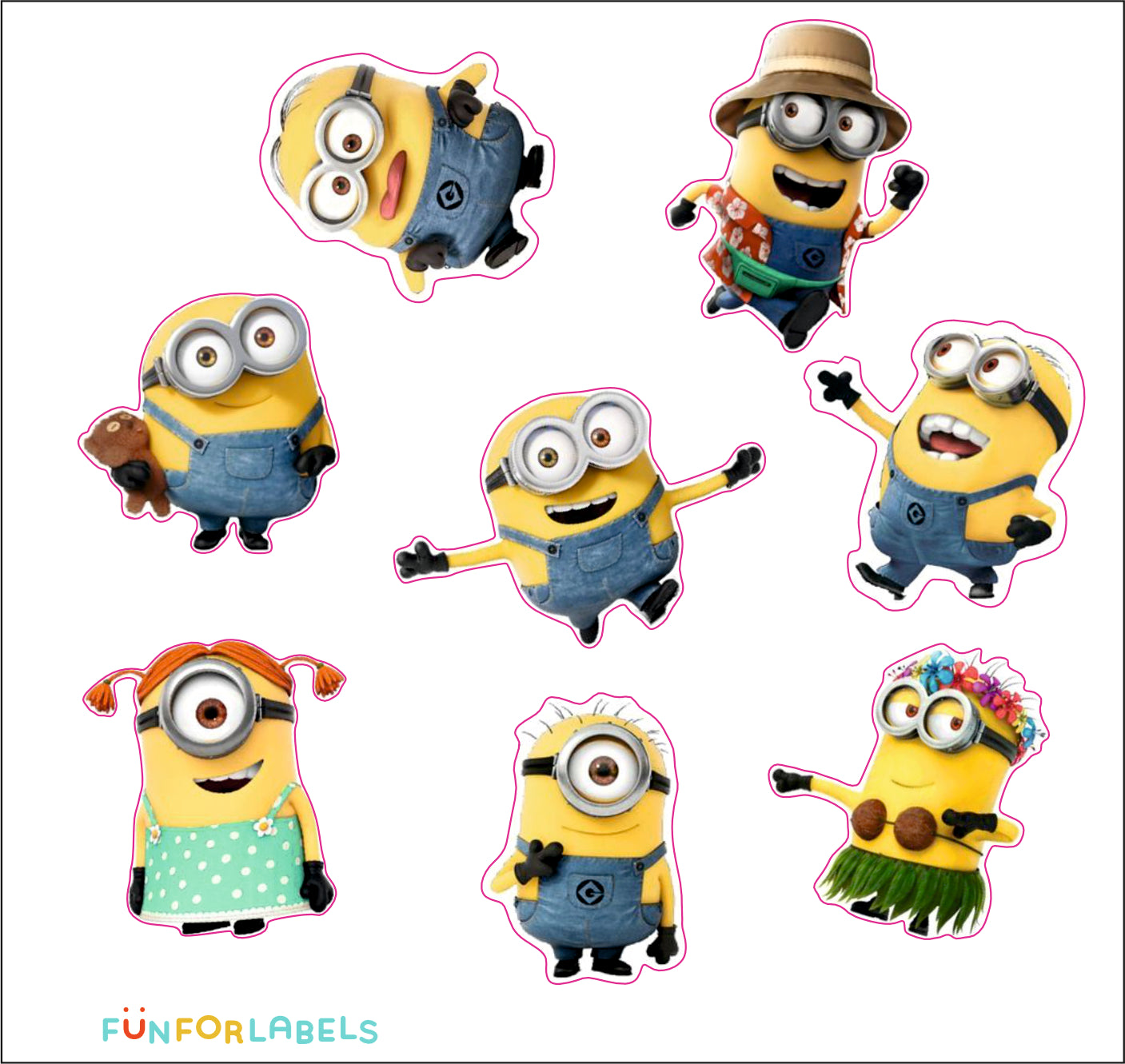 Stickers Minions – Fun For Labels