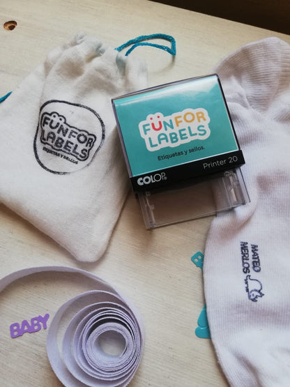 Kit Sello Personalizado Para Ropa