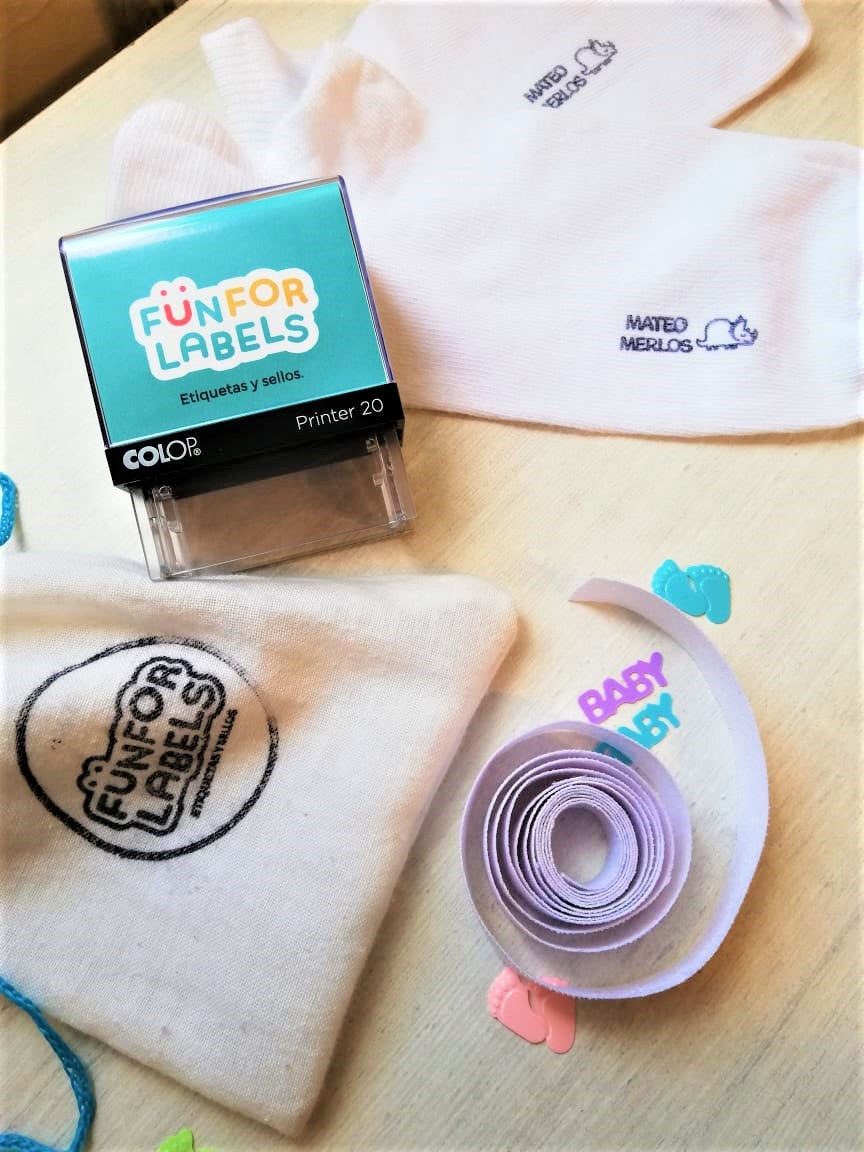 Kit Sello Personalizado Para Ropa