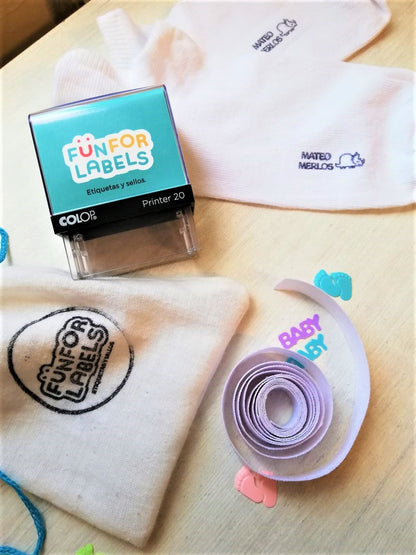 Kit Sello Personalizado Para Ropa